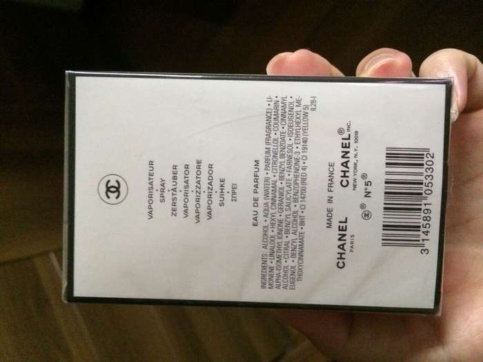 法国带回 CHANEL N5 香奈儿5号香水 50ml转让