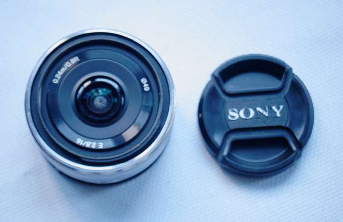 索尼奶昔E卡口16mm f2.8定焦饼干头转让_常州