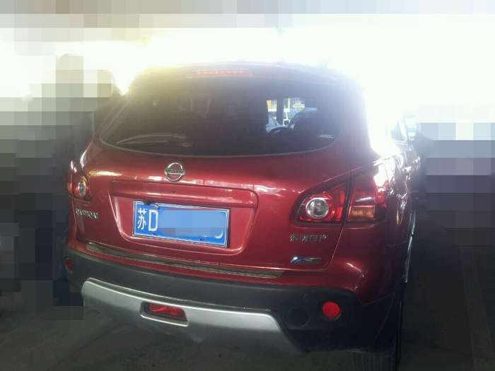 美女私家2008年尼桑逍客SUV自动天窗10万_常