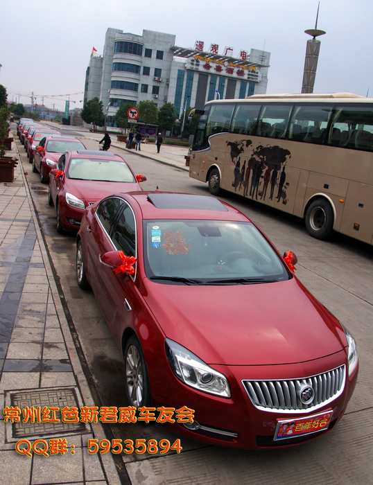 常州红君威专业婚庆车队红色进行曲完美演绎|