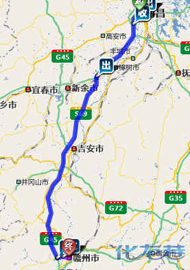 春节4800公里自驾游:常州-南昌-江西赣州-玉林