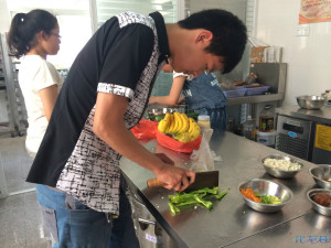 秀的难忘而是,日子作文凝聚力!常州聋校职高一厨艺那段高中团队的不是图片