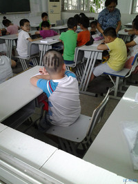 今天上午看到的*小学<em>孩子</em>的吊<em>炸</em>天的发型,你这