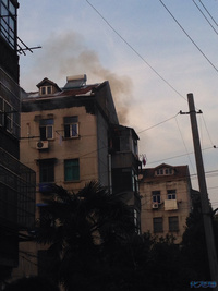 丽华一村火灾现场,安全隐患啊,事故原因不明,大