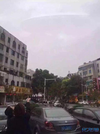 外星人入侵常州啦,朋友传给我的照片,你们大家