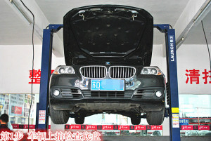 宝马8速变速箱换油保养(机器换油)效果立竿见