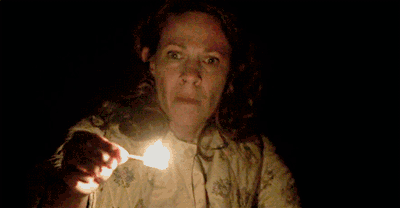 相比前作,                    恐怖镜头上.