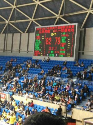 安然印象全程赞助CBA联赛,买地板送门票