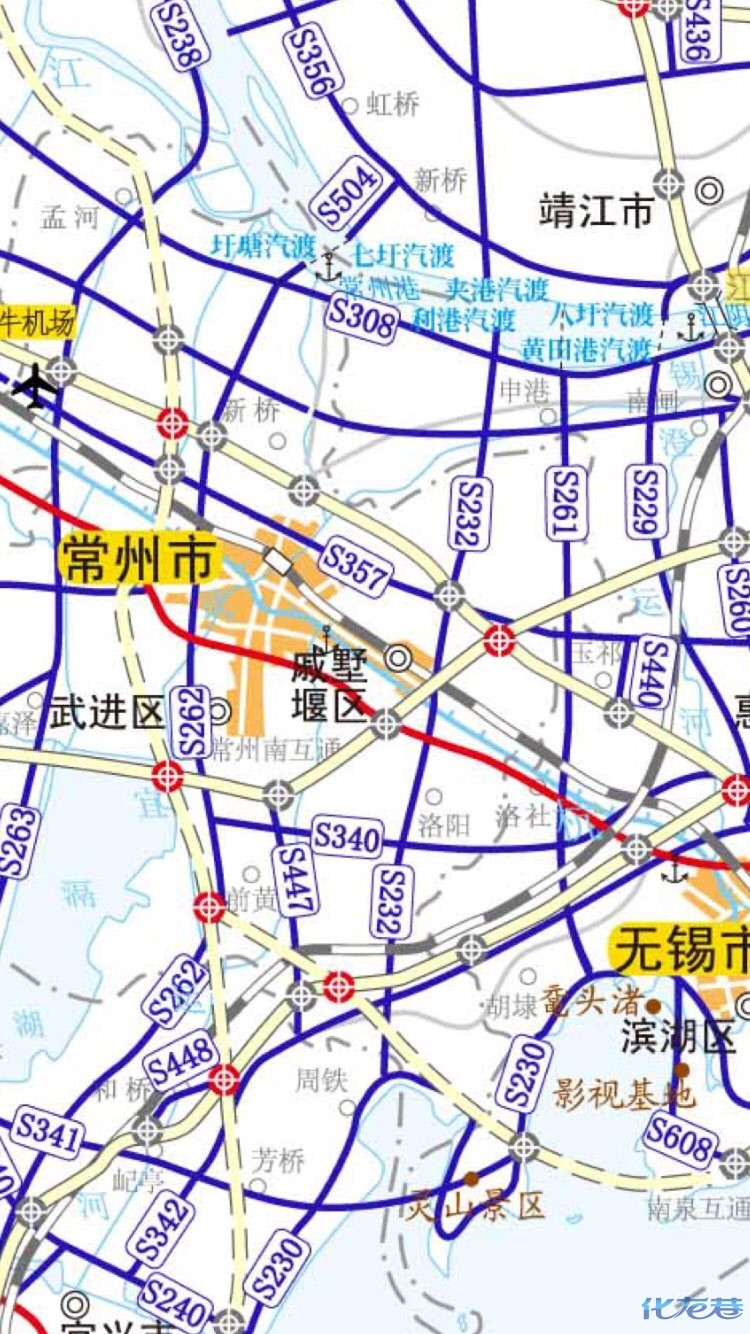 根据这个新的省道规划图,357省道就是龙城大道262省道是龙江路