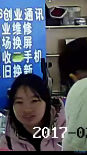抓麻烦,她偷了本手机一台店铺手机,操作者苹果安卓电脑小偷见到图片