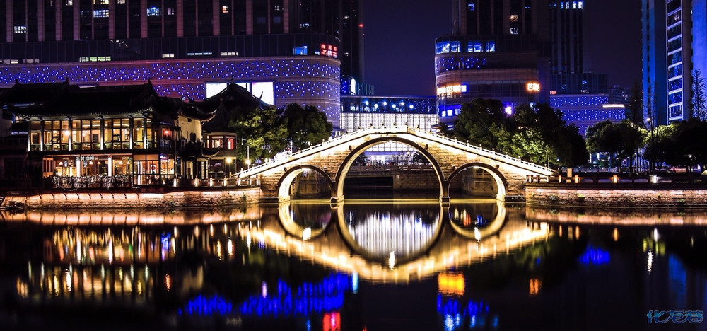 运河畔,古道旁,常州夜景添新色,这个亮灯工程有关部门