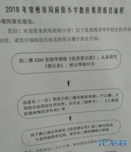 常州公办小学2018入学流程+面试内容汇总!你
