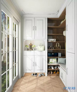 如何做一款好鞋柜,什么样的入户柜美观实用?请