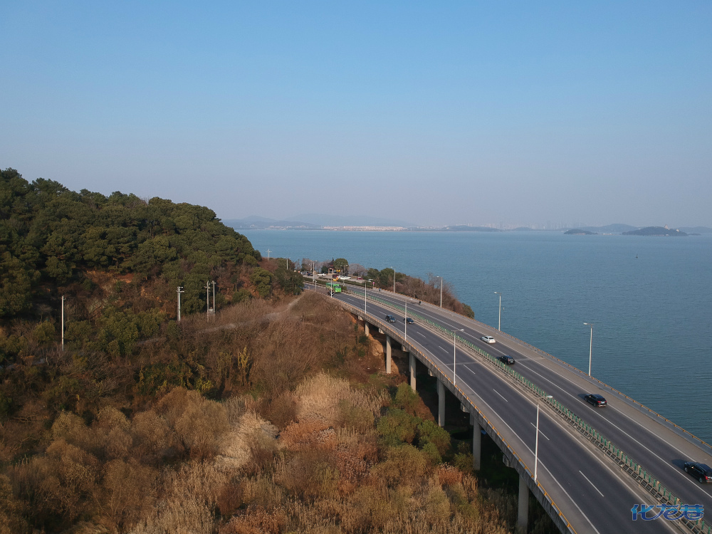 多图,无锡环太湖公路,建设的比较精致,犹如景观大道让