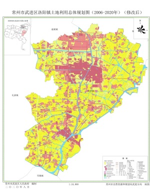 刚刚,官网公布武进区土地利用总体规划图,湖塘,武高新等10板块大图