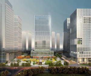效果图出炉常州创智大厦总建面61413㎡地上23层预计2023年完工