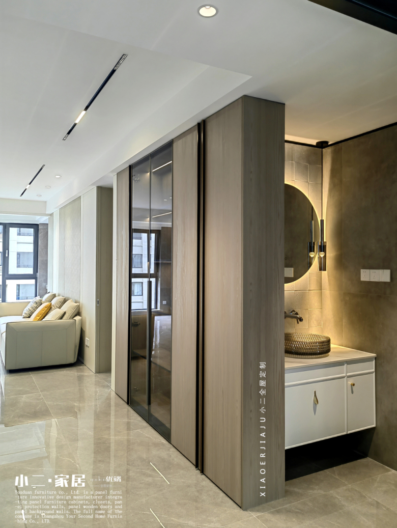 【小二家居3287 全屋定制】城市萬象*現(xiàn)代簡(jiǎn)約-櫥柜衣柜定制家具 生產(chǎn)流程跟進(jìn)