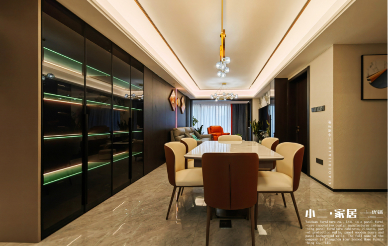 【小二家居3292 全屋定制】星河國際*現(xiàn)代簡約-櫥柜衣柜定制家具 生產(chǎn)流程跟進(jìn)