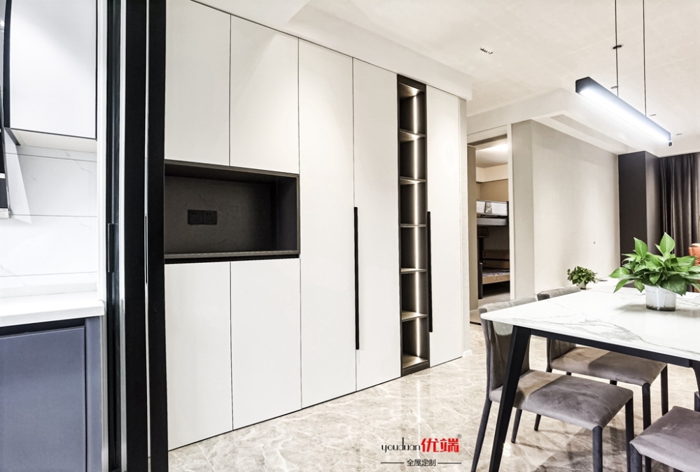 【小二家居3922 全屋定制】三江公館 現(xiàn)代簡約-櫥柜衣柜定制家具 生產(chǎn)流程跟進