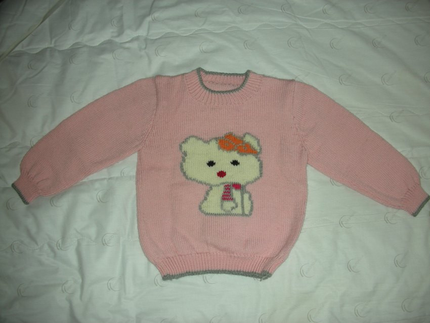 [认证会员]手工<em>编织宝宝绒毛衣</em>,物廉价美,都是现