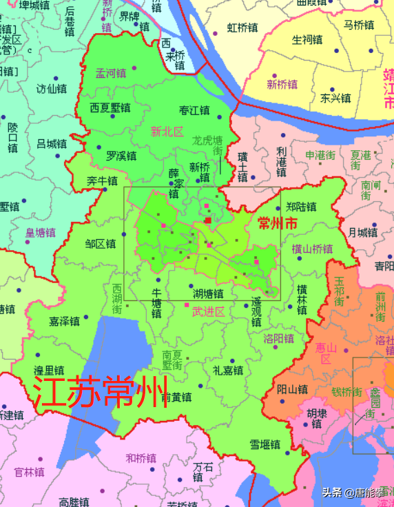 常州武进11镇溧阳10镇的变迁江苏乡镇人口工业最新统计