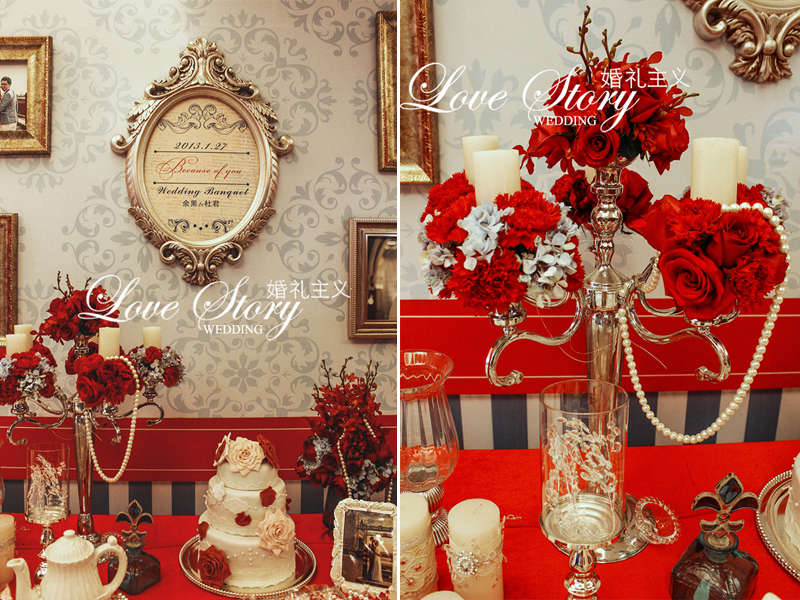 【2012.6.23 新北区长兴楼】 【主 题】 :环游世界 《journey of love》 【色 系】 :橙+咖啡 【客户要求】:活泼、大方 【设计特色】: 1.用暖色系搭配方式体现客户活泼大方的要求 2.舞台用星空布做背景,表现巴黎铁塔的浪漫夜晚。 3.签到区用世界地图背景点题,每位宾客在地图上写上对新人的祝福。 4.