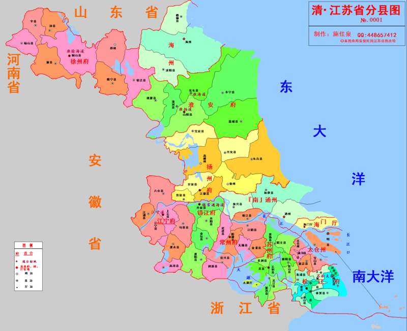 附 清江苏地图 地图志 常州城建历史 原创图片