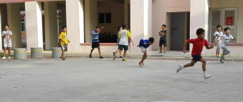陪儿子新加坡学习英文游记三之球场风云,有计