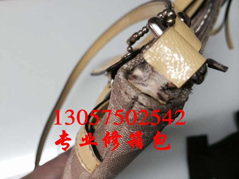 皮衣换拉链皮衣划破维修LV包包维修COACH包