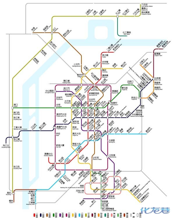 常州地铁规划图出炉 初步拟定16条线路(附图)