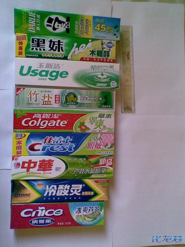 生活小实践:各品牌牙膏口径调查,其实差别并不