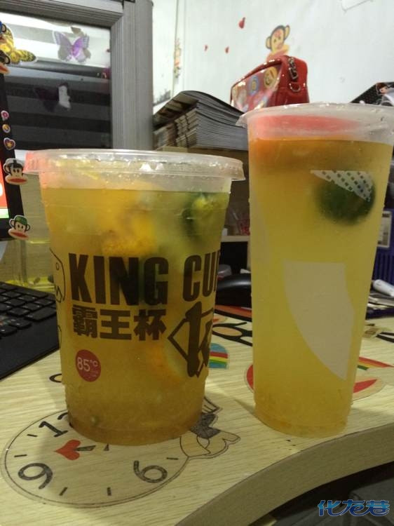85°c的一颗柠檬霸王杯,看上去真是够意思的呢!