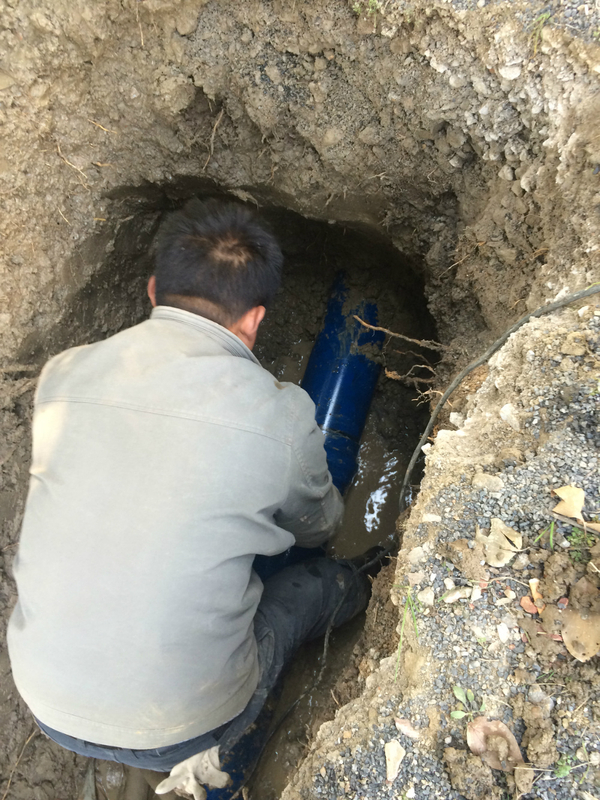 节约用水人人有责:武进埋地自来水管网漏水检