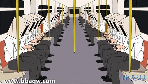 何为低头族?台北车站遇到无头阿伯吓得以