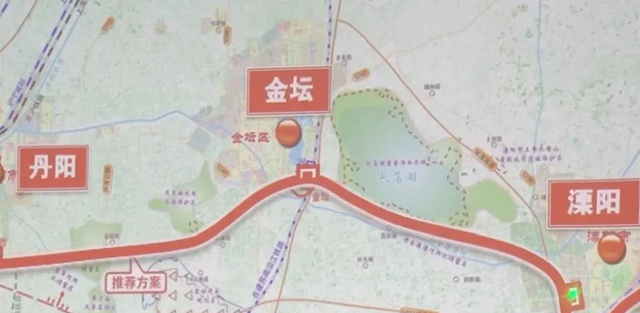 目前,镇宣铁路在江苏省境内线路规划为:从丹徒站引出,经丹阳,金坛,止