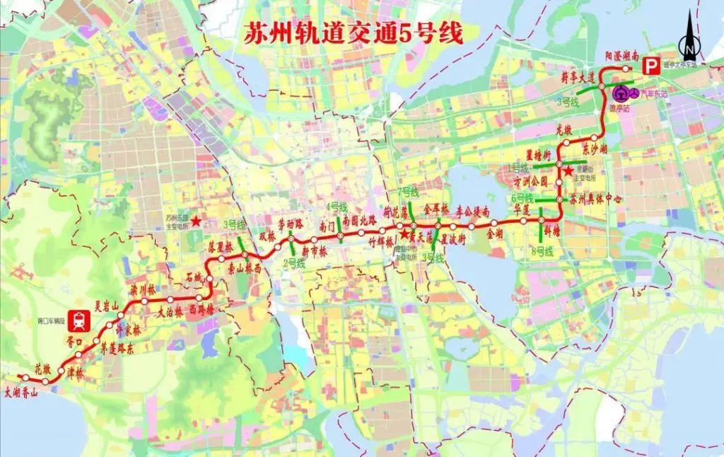 苏州,常州,徐州地铁上新线!江苏5市已开通轨道交通线路23条