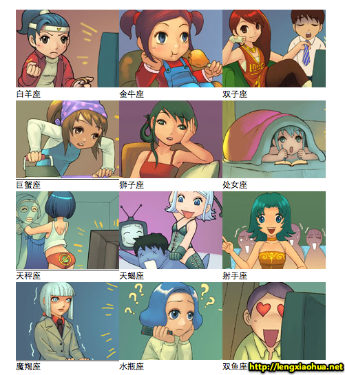 各个星座MM进来对号入座了,看<em>A片</em>你<em>是什么</em>表