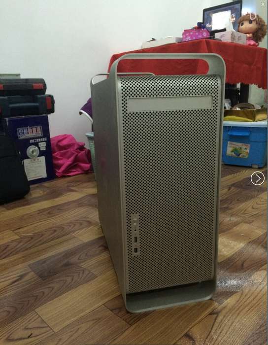 苹果g5主机一个 全铝机箱 开机运行正常_常州台式机_化龙巷分类信息