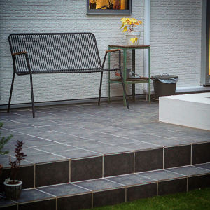 【凯纳装饰·全案设计】庭院,露台全铺上瓷砖也是一种时尚,你喜欢哪一