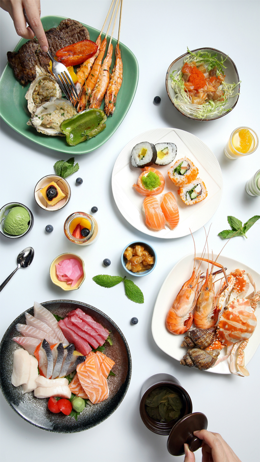 常州万豪酒店citybistro自助晚餐升级