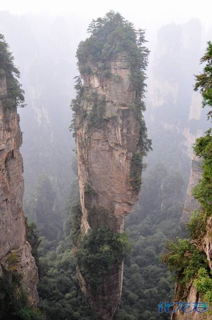 阿凡达实景拍摄乾坤柱