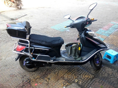 转让一辆油电两用电动车 电瓶60v自发电 越野者型 大电动车 已上牌