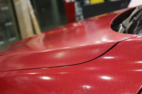 晓东改车身改色,宝马116i大珠光红,大珠光红很火的一种颜色,什么是