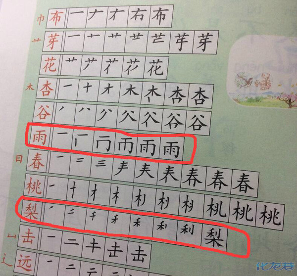 村笔画,诗笔画,姑笔画_大山谷图库