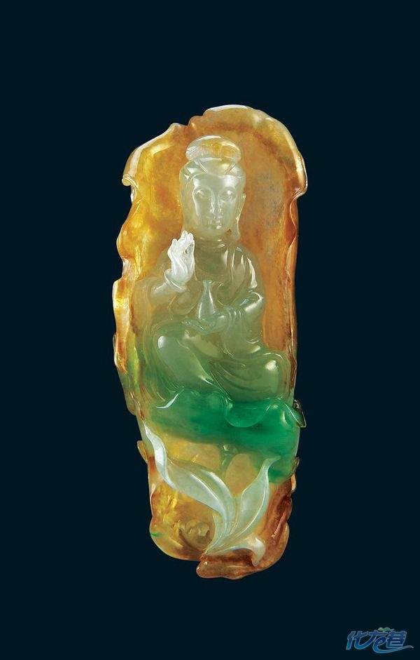 主题:玉雕大师的翡翠精品 太美了!